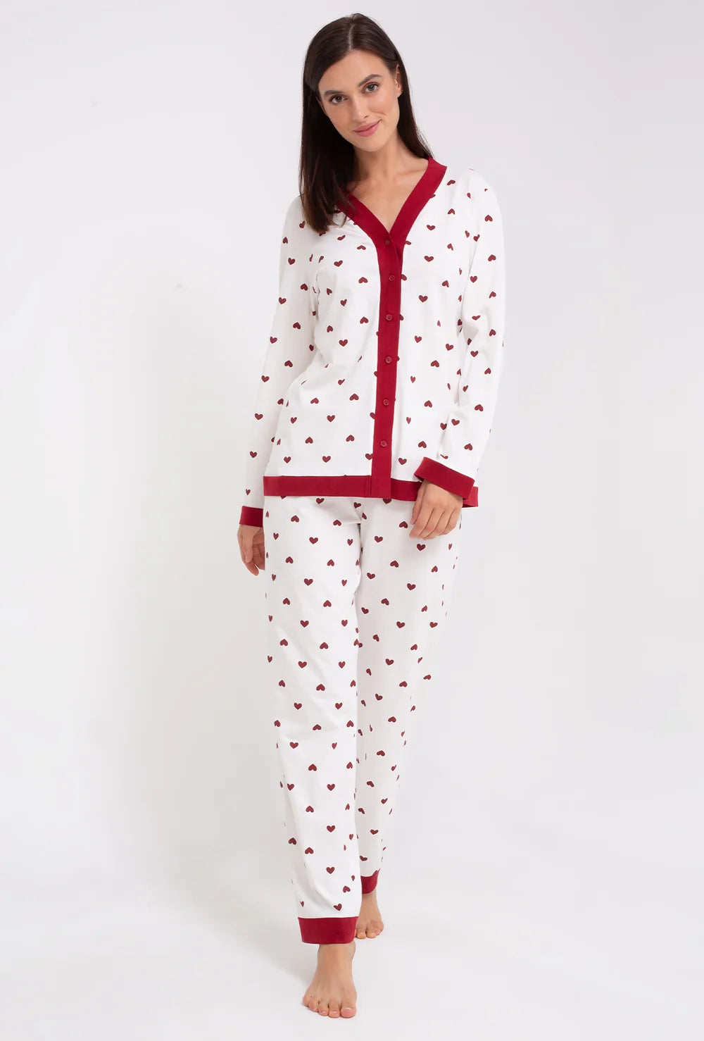 Bawełniana piżama damska Bianca - Gatta