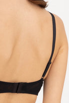 Czarny biustonosz bardotka Monique