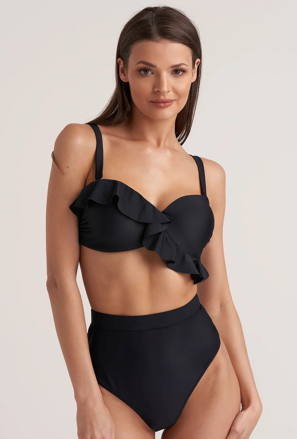 Dół od stroju kąpielowego - brazyliany z wysokim stanem Rotuma - Gatta