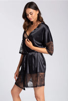 Satynowy szlafrok Suzi