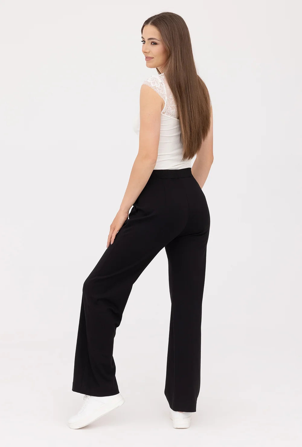 Spodnie z szerokimi nogawkami Rosa - Gatta