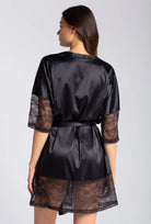 Satynowy szlafrok Suzi