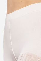 Kremowe rajstopy ażurowe Fabiane 07