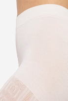 Kremowe rajstopy ażurowe Fabiane 07