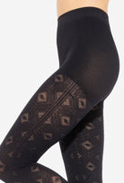 Czarne rajstopy damskie Fabiane 08