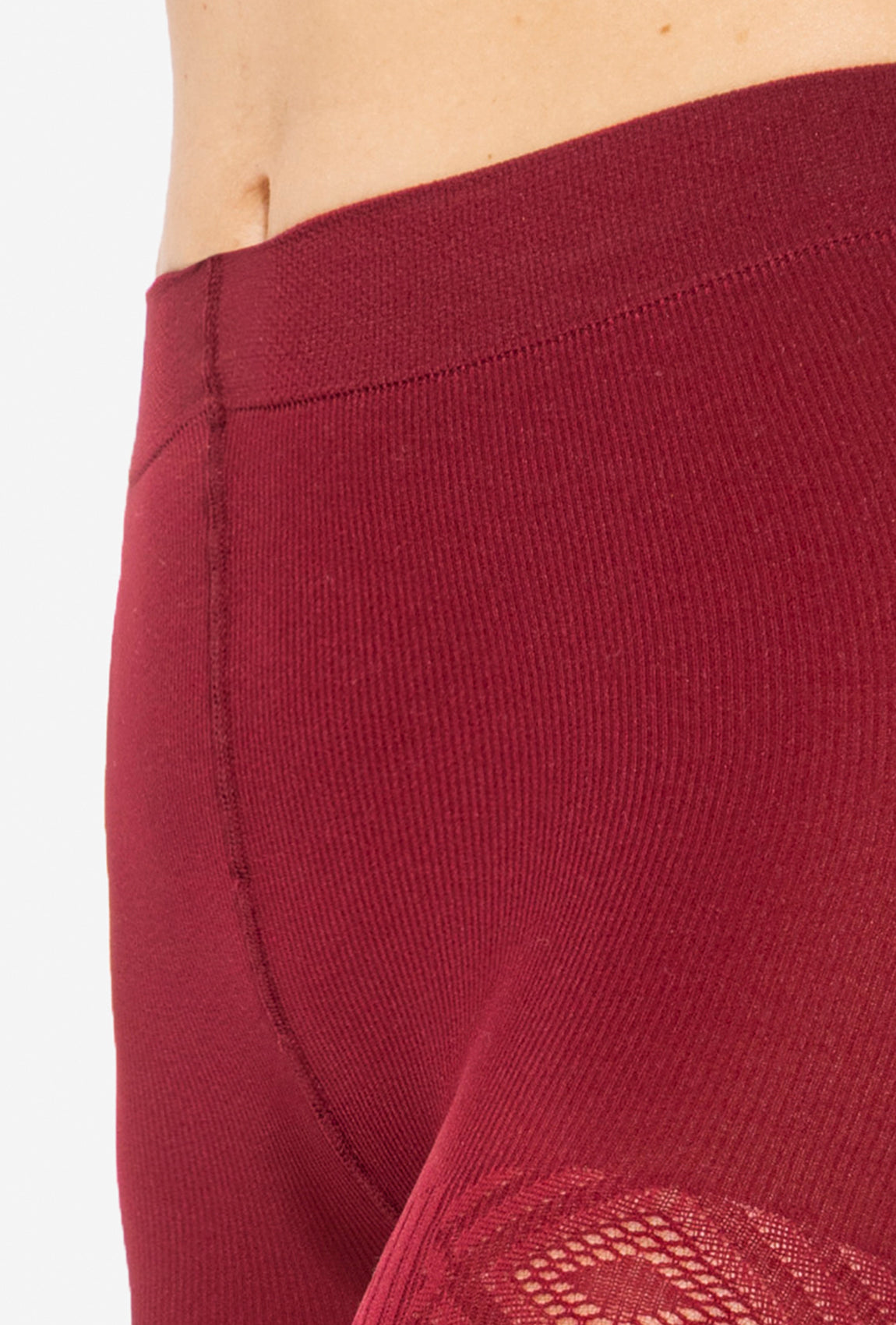 Bordowe rajstopy damskie Fabiane 08 - Gatta