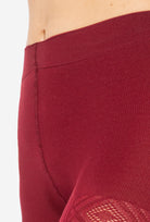 Bordowe rajstopy damskie Fabiane 08