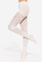 Kremowe rajstopy damskie Fabiane 08