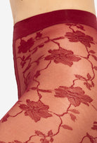 Rajstopy w kwiaty Faria wz. 11