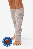 Beżowe getry damskie