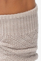 Beżowe getry damskie