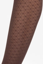 Rajstopy w kolorze gorzkiej czekolady Gatta x Wedel