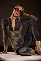 Błyszczący kombinezon Luminos