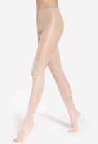 Beżowe rajstopy z błyskiem Iluminate