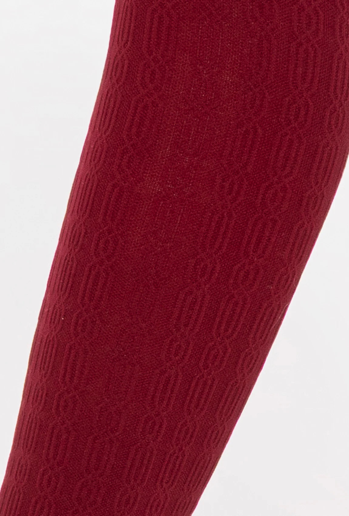 Bordowe zakolanówki 01 - Gatta