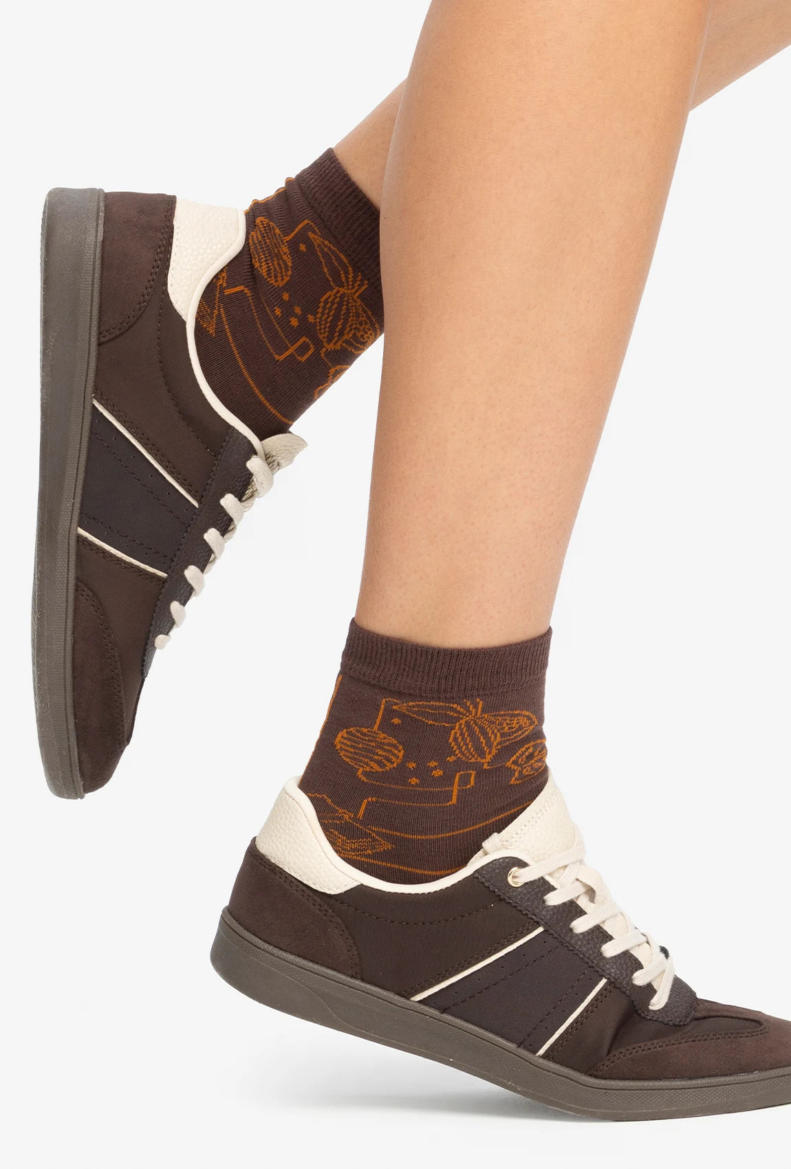 Skarpetki w kolorach czekolady - Gatta x Wedel - Gatta