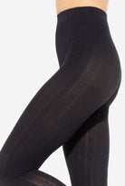 Czarne rajstopy wzorowane Tiffany wz. 24