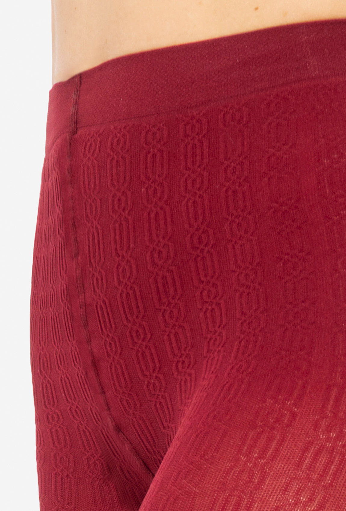 Bordowe rajstopy damskie Tiffany wz. 24 - Gatta