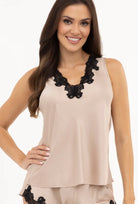 Góra od piżamy Cappuccino