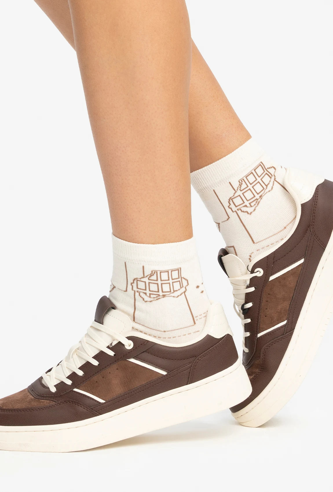 Skarpetki w kolorach czekolady - Gatta x Wedel - Gatta