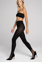 Czarne rajstopy Arch z kolecji Zień x Gatta