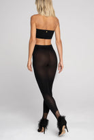 Czarne rajstopy Arch z kolecji Zień x Gatta