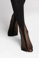 Czarne rajstopy Arch z kolecji Zień x Gatta