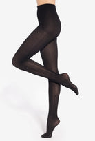 Bawełniane rajstopy w jodełkę wz. 01