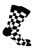 Bawełniane skarpetki męskie w szachownicę wz. 273