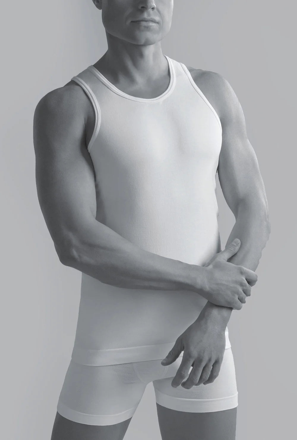 Bawełniana koszulka męska na ramiączkach Seamless Tank - Gatta