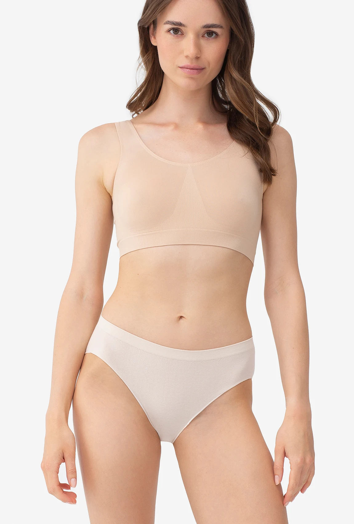 Majtki bawełniane bezszwowe Bikini Cotton - Gatta