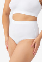 Majtki cięte laserowo z wysokim stanem Bikini Thalia Softi