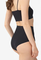 Majtki cięte laserowo z wysokim stanem Bikini Thalia Softi