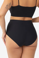 Majtki cięte laserowo z wysokim stanem Bikini Thalia Softi