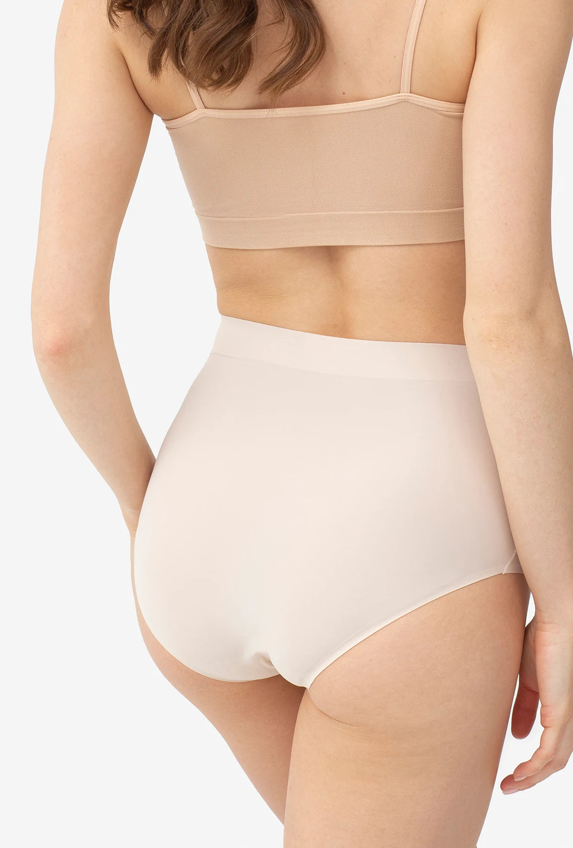 Majtki cięte laserowo z wysokim stanem Bikini Thalia Softi - Gatta