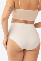 Majtki cięte laserowo z wysokim stanem Bikini Thalia Softi