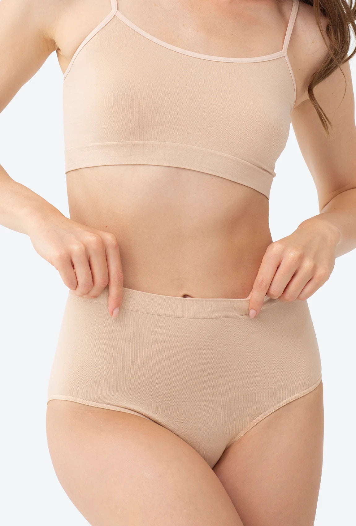 Majtki bezszwowe z wysokim stanem Bikini Thalia Classic - Gatta