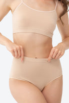 Majtki bezszwowe z wysokim stanem Bikini Thalia Classic