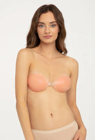 Biustonosz silikonowy z ramiączkami