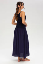 Granatowa sukienka Ellie