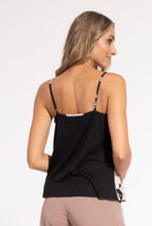 Bluzka na cienkich ramiączkach Elfo