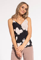 Bluzka na cienkich ramiączkach Elfo