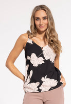 Bluzka na cienkich ramiączkach Elfo