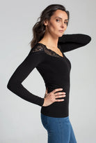 Bluzka z koronką Miley