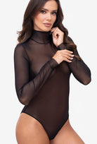 Transparentne body z golfem Mesh