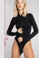 Czarne body z golfem Scarab z kolekcji Zień x Gatta