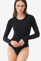 Body bezszwowe z długim rękawem Body L