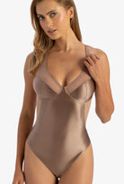 Połyskujące body Satine