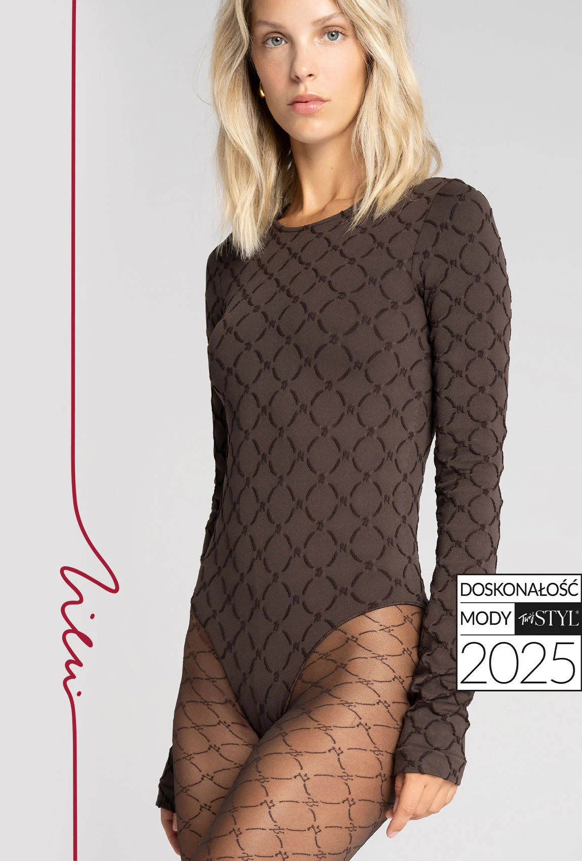 Bezszwowe body Monogram z kolekcji Zień x Gatta