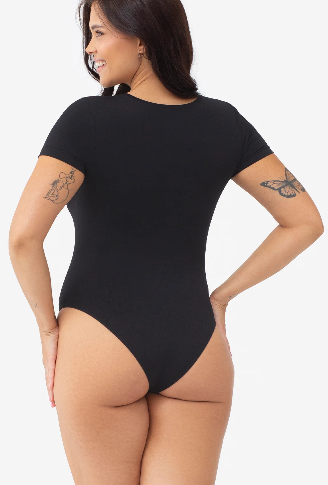 Klasyczne body z krótkim rękawem Body T-shirt - Gatta